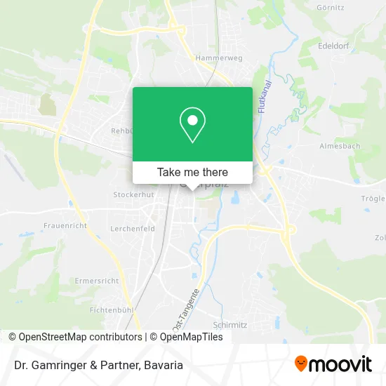 Dr. Gamringer & Partner map