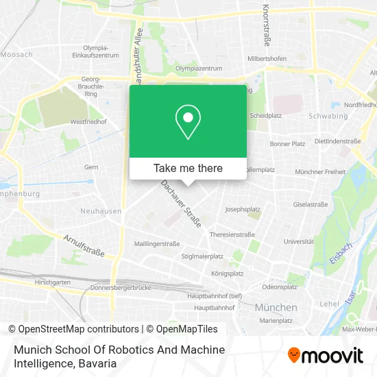 Munich School Of Robotics And Machine Intelligence map