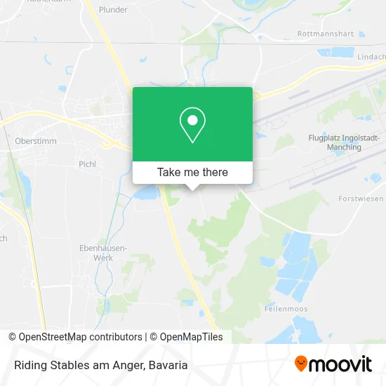 Riding Stables am Anger map