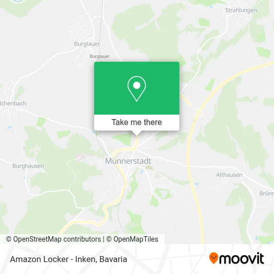 Amazon Locker - Inken map