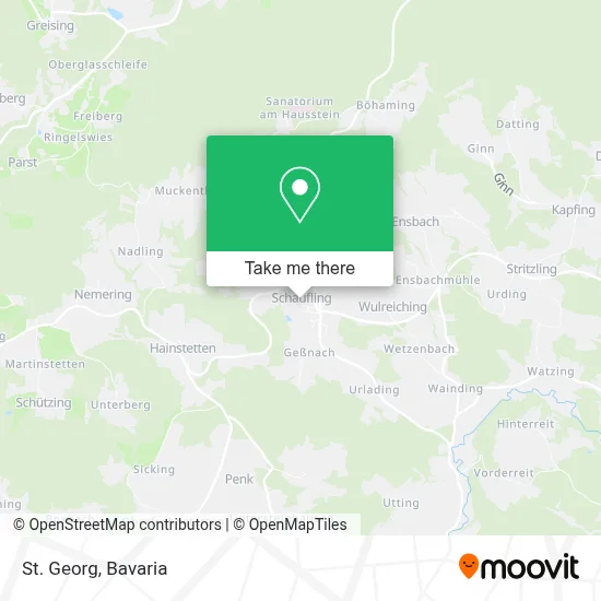 St. Georg map