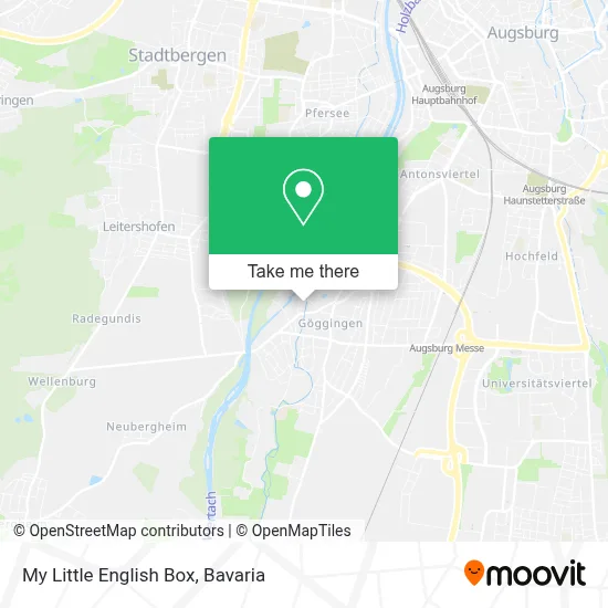 My Little English Box map
