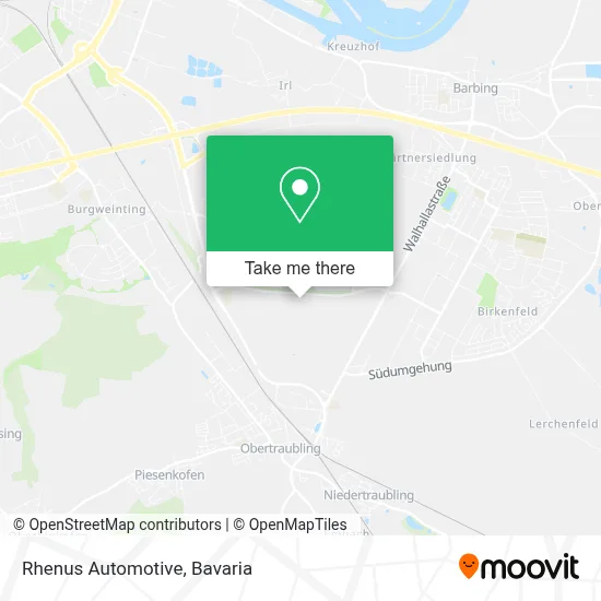 Rhenus Automotive map