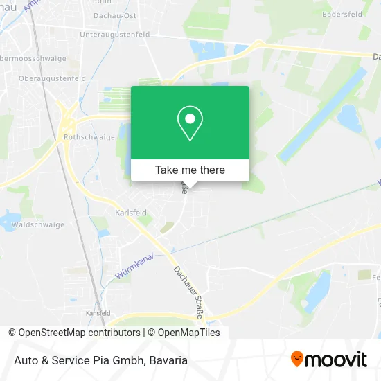 Auto & Service Pia Gmbh map