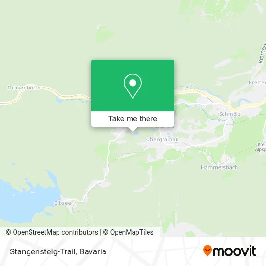 Stangensteig-Trail map
