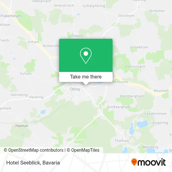 Hotel Seeblick map