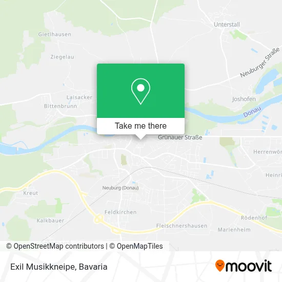 Exil Musikkneipe map