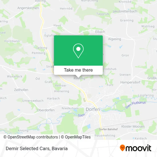 Demir Selected Cars map