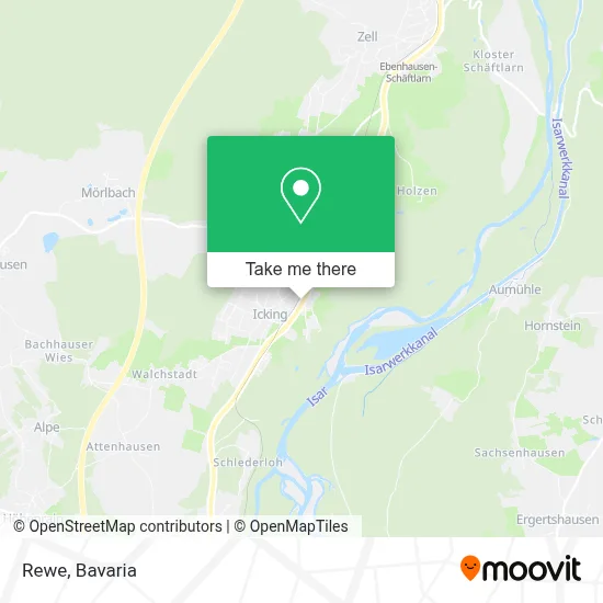 Rewe map