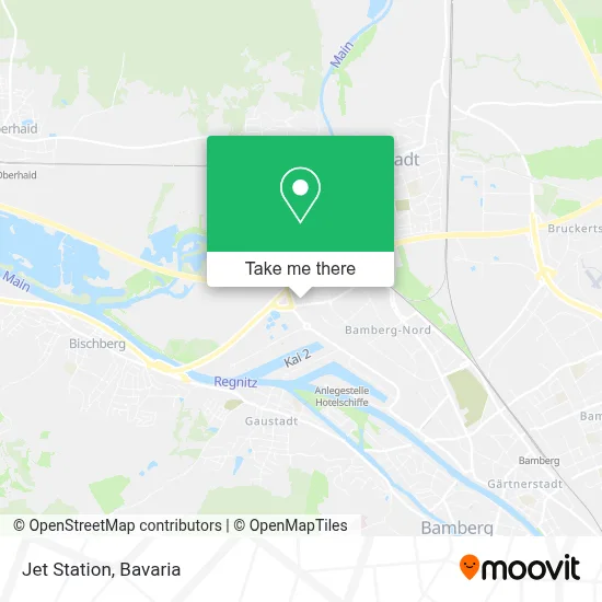 Jet Station map