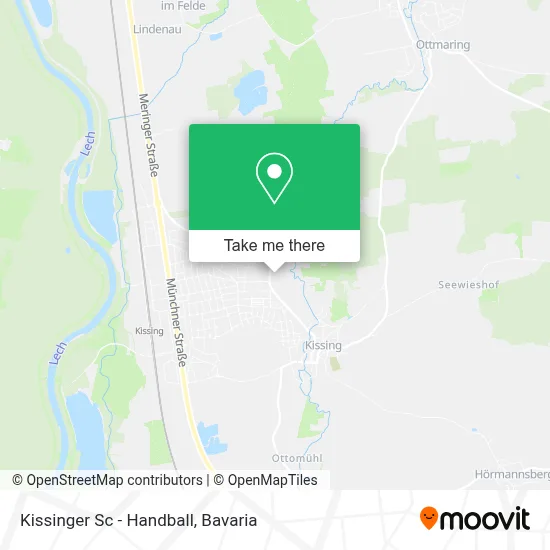 Kissinger Sc - Handball map