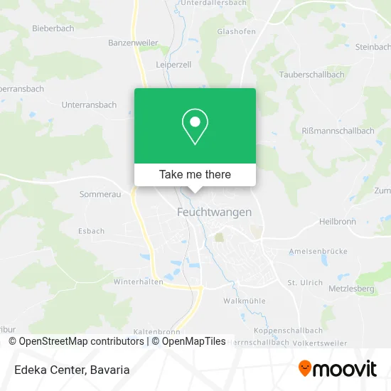 Edeka Center map