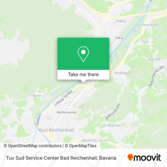 Tuv Sud Service-Center Bad Reichenhall map