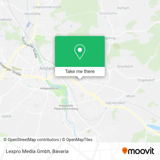 Lexpro Media Gmbh map