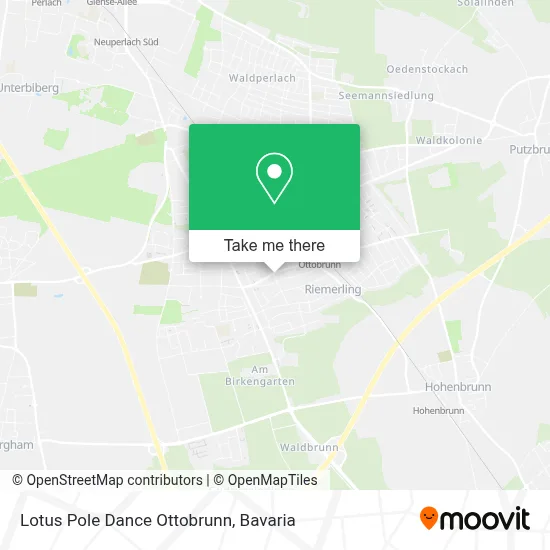 Lotus Pole Dance Ottobrunn map