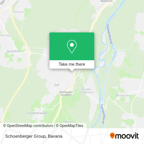 Schoenberger Group map