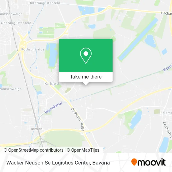 Wacker Neuson Se Logistics Center map