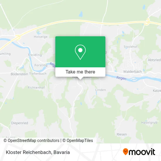 Kloster Reichenbach map