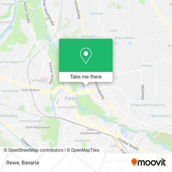 Rewe map