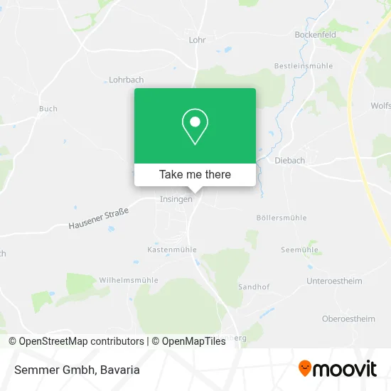 Semmer Gmbh map