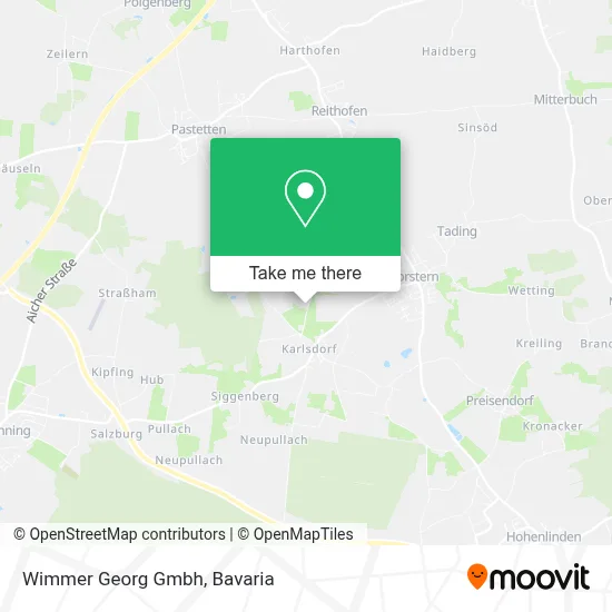 Wimmer Georg Gmbh map