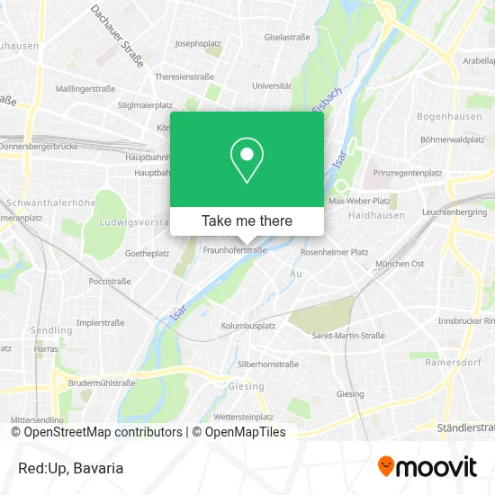Red:Up map