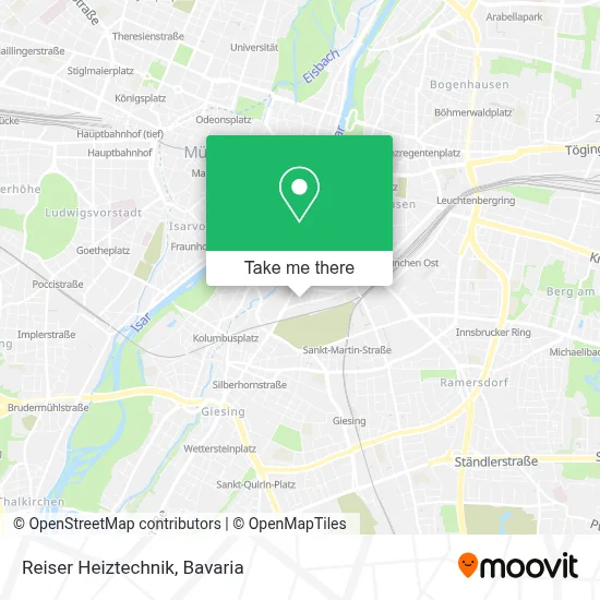 Reiser Heiztechnik map