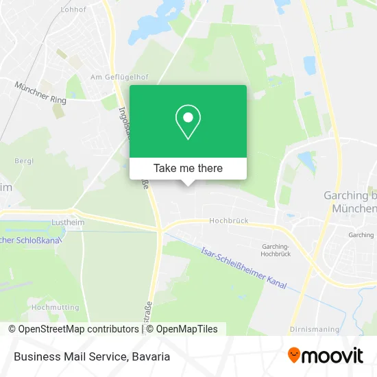 Business Mail Service map