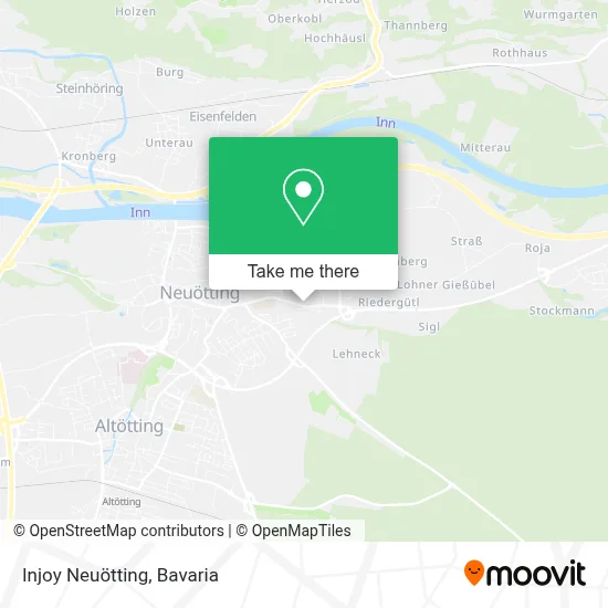 Injoy Neuötting map