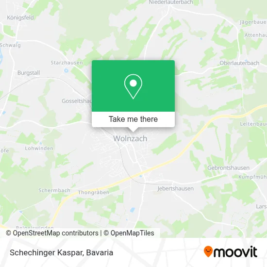 Schechinger Kaspar map
