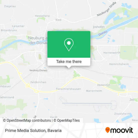 Prime Media Solution map