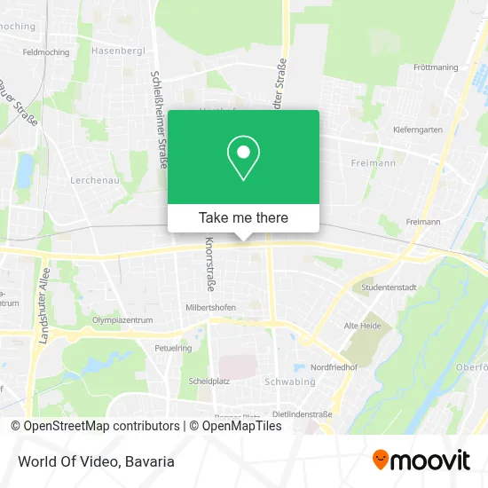World Of Video map