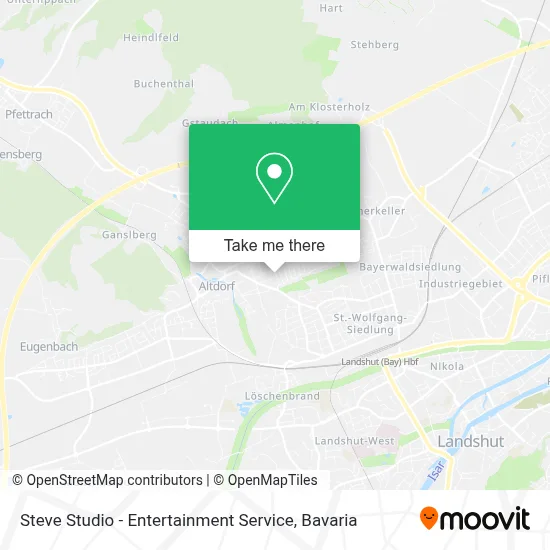 Steve Studio - Entertainment Service map