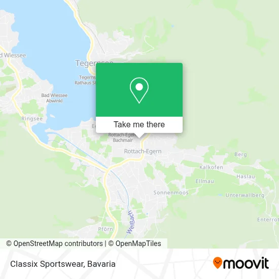 Classix Sportswear map
