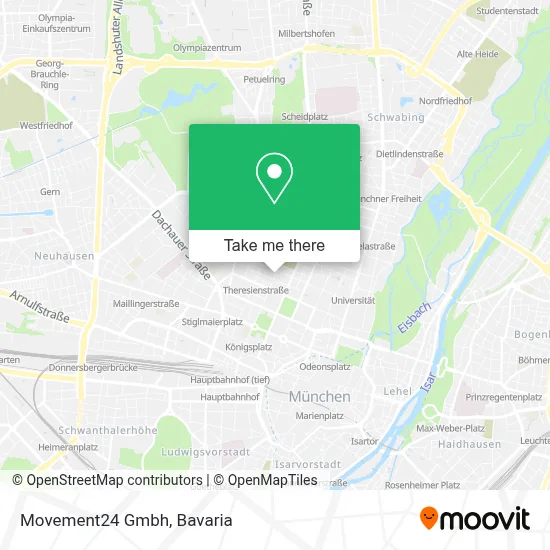 Movement24 Gmbh map