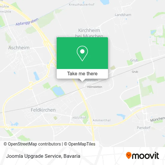 Joomla Upgrade Service map