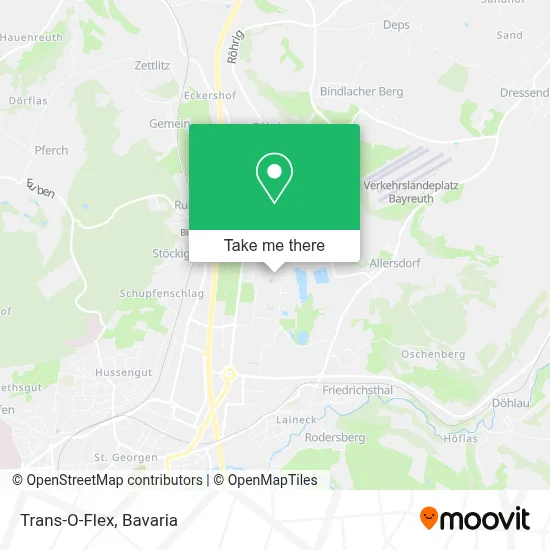 Trans-O-Flex map