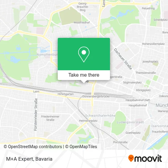 M+A Expert map