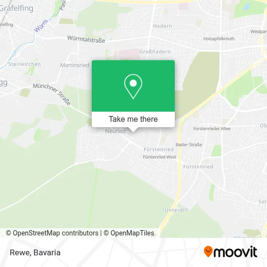 Rewe map