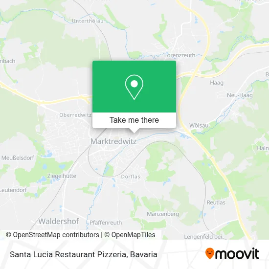 Ristorante Pizzeria Santa Lucia map