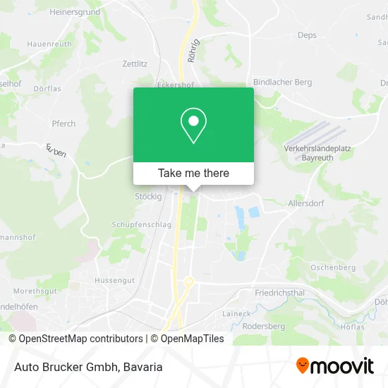 Auto Brucker Gmbh map