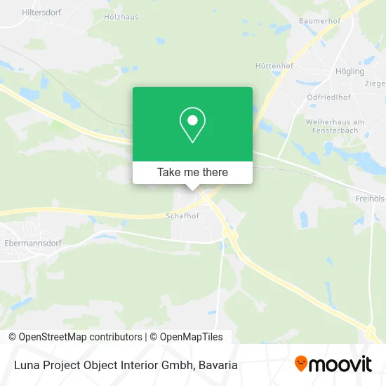 Luna Project Object Interior Gmbh map
