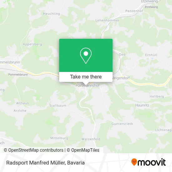 Radsport Manfred Müller map