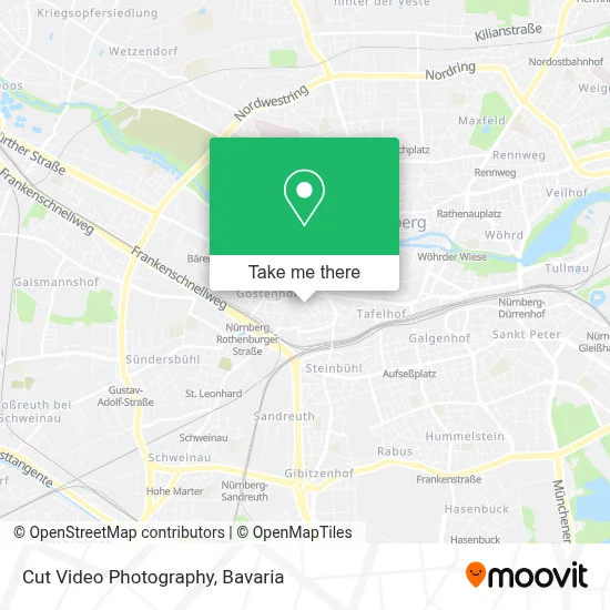Cut Video Photography map