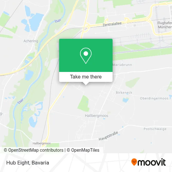 Hub Eight map