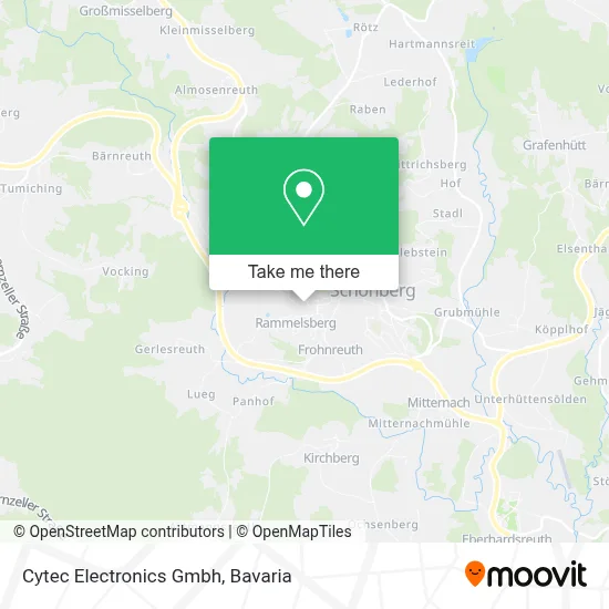 Cytec Electronics Gmbh map