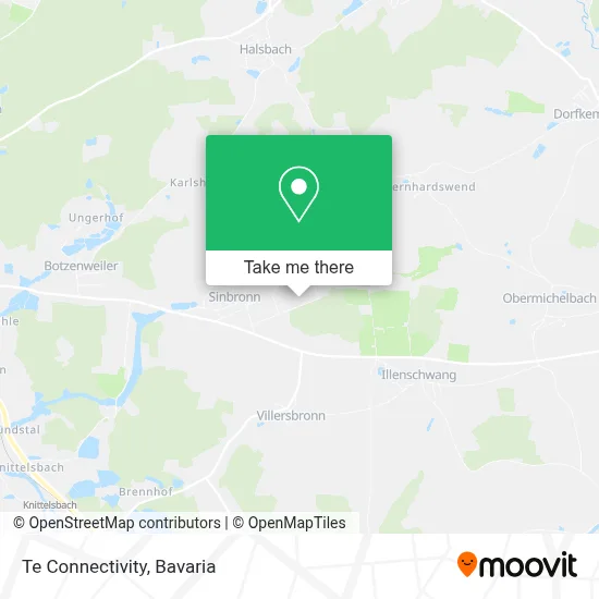 Te Connectivity map