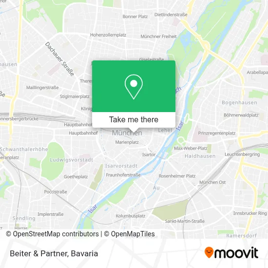 Beiter & Partner map