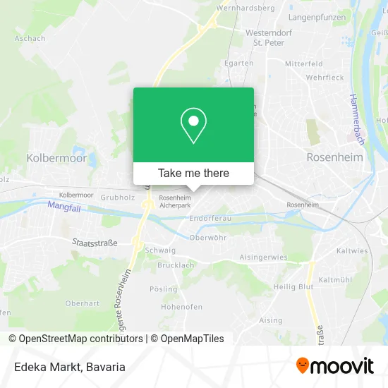 Edeka Markt map