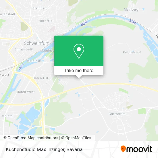 Küchenstudio Max Inzinger map